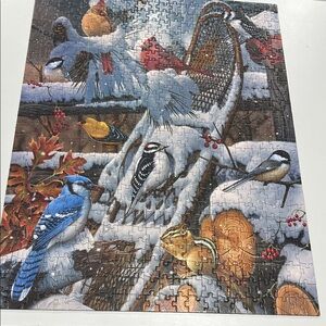 Winter Birds Jigsaw Puzzle With A Twist!